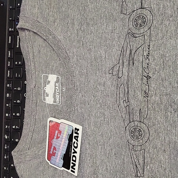 Indy 500 Gray Women's T-Shirt Medium Short Sleeve - Picture 2 of 3